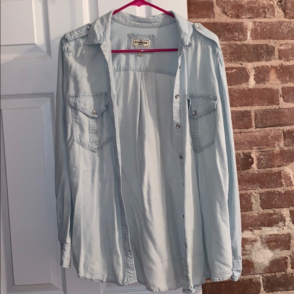 Express Jean Button Up - image 1